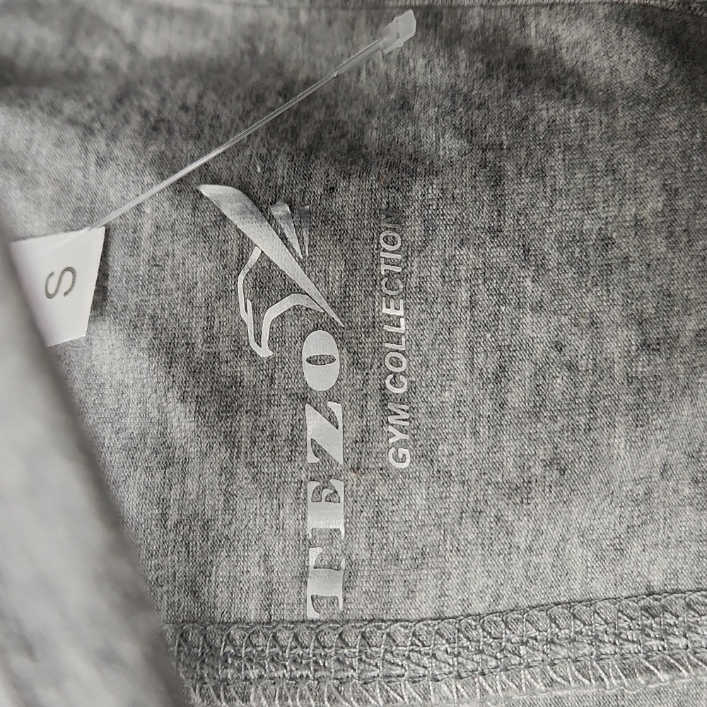 Tezo Racerback Gray Tank - Picture 9 of 10